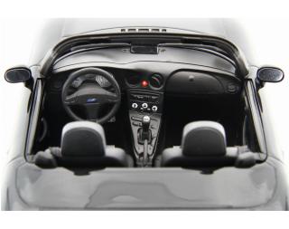 Fiat Barchetta 1995 Nero Laudoracing 1:18 Resinemodell (Türen, Motorhaube... nicht zu öffnen!)
